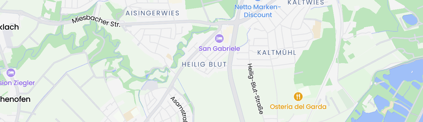 Karte mit dem ungefähren Standort