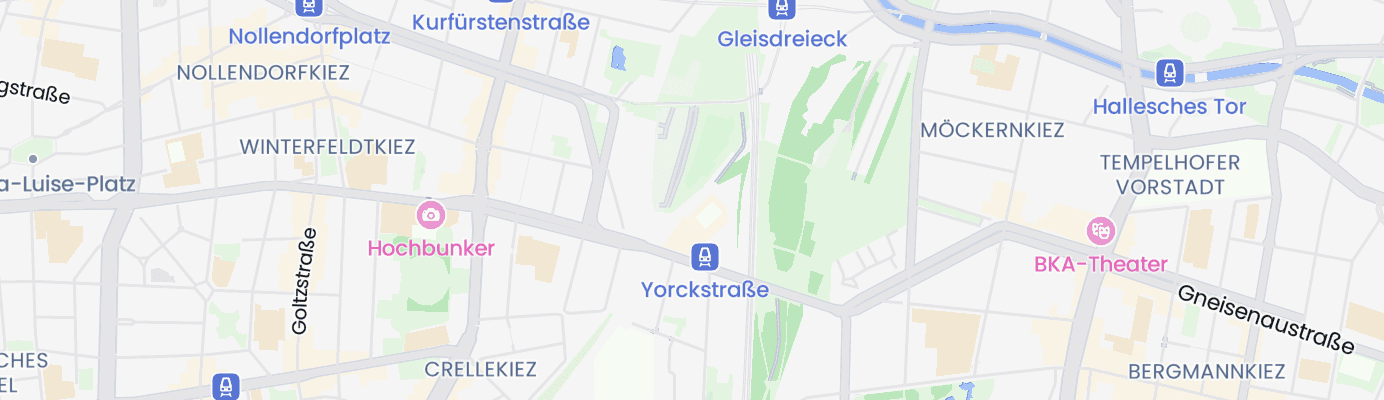 Karte mit dem ungefähren Standort