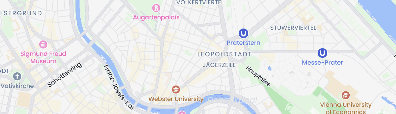 Karte mit dem ungefähren Standort